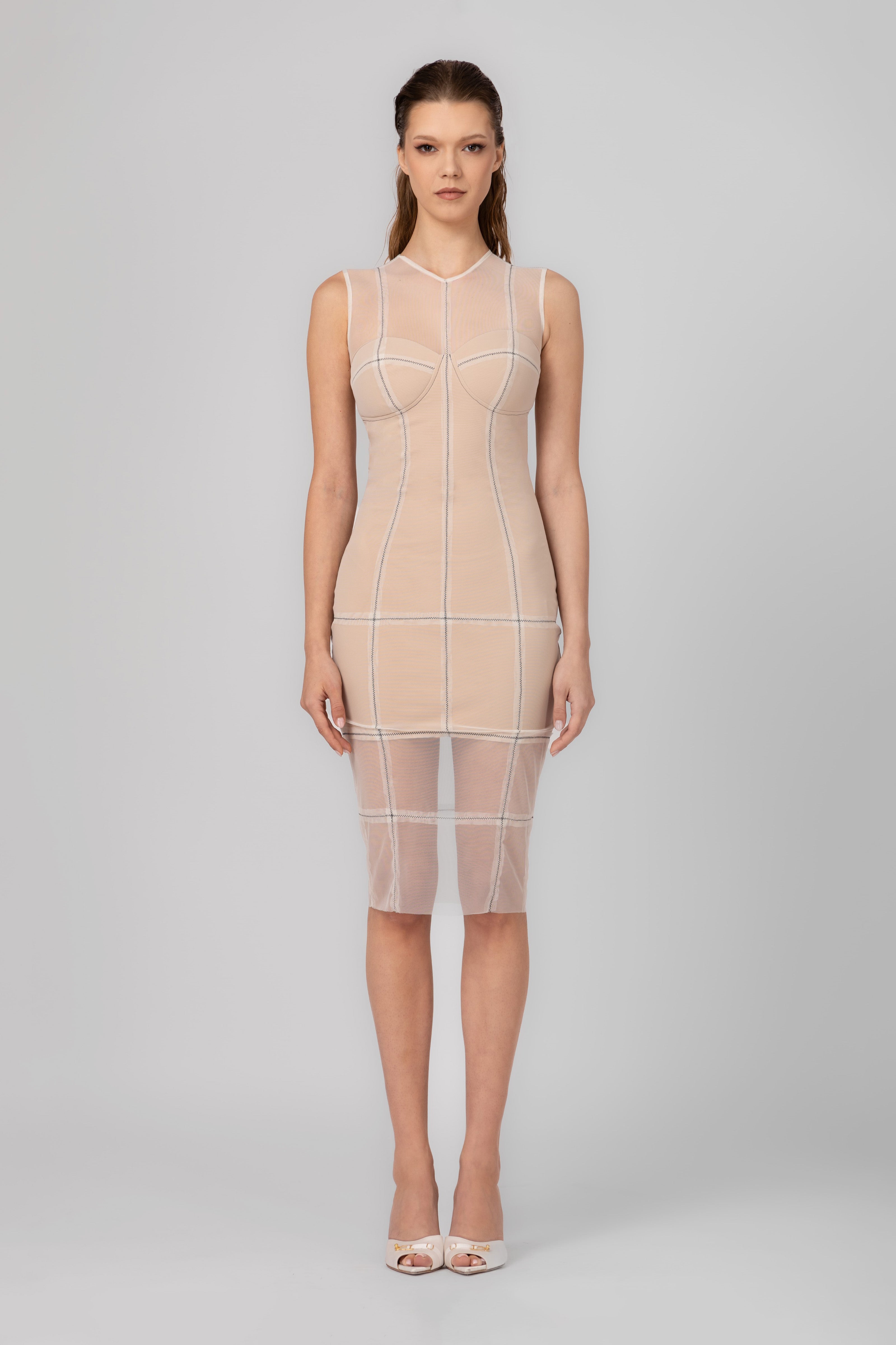 Figure Dress White