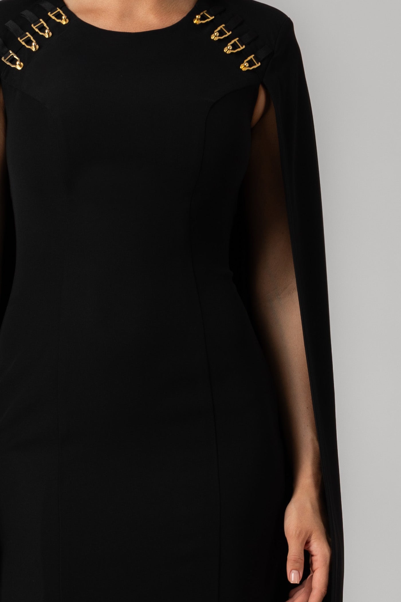 Mantle Dress Black