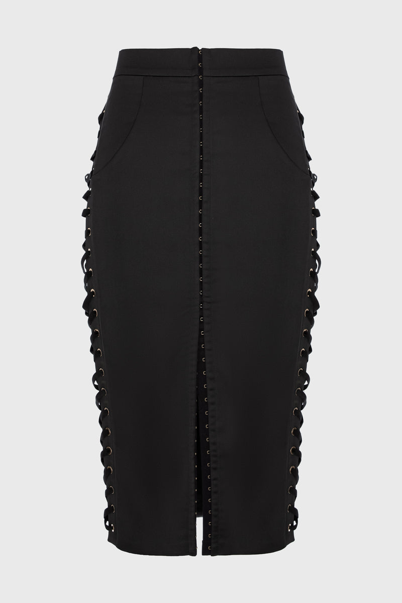Blackcherry Skirt Black