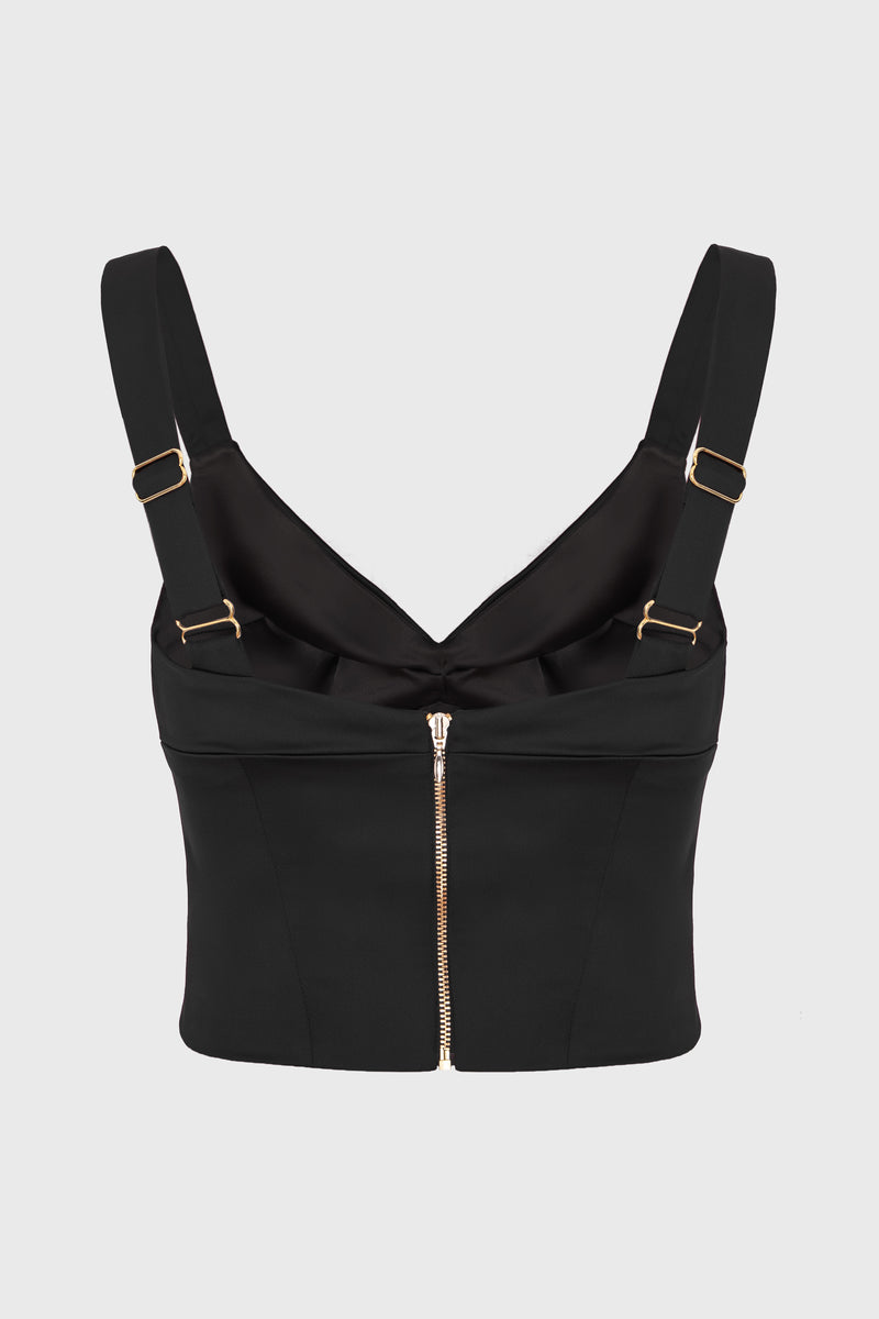 Haze Corset Black