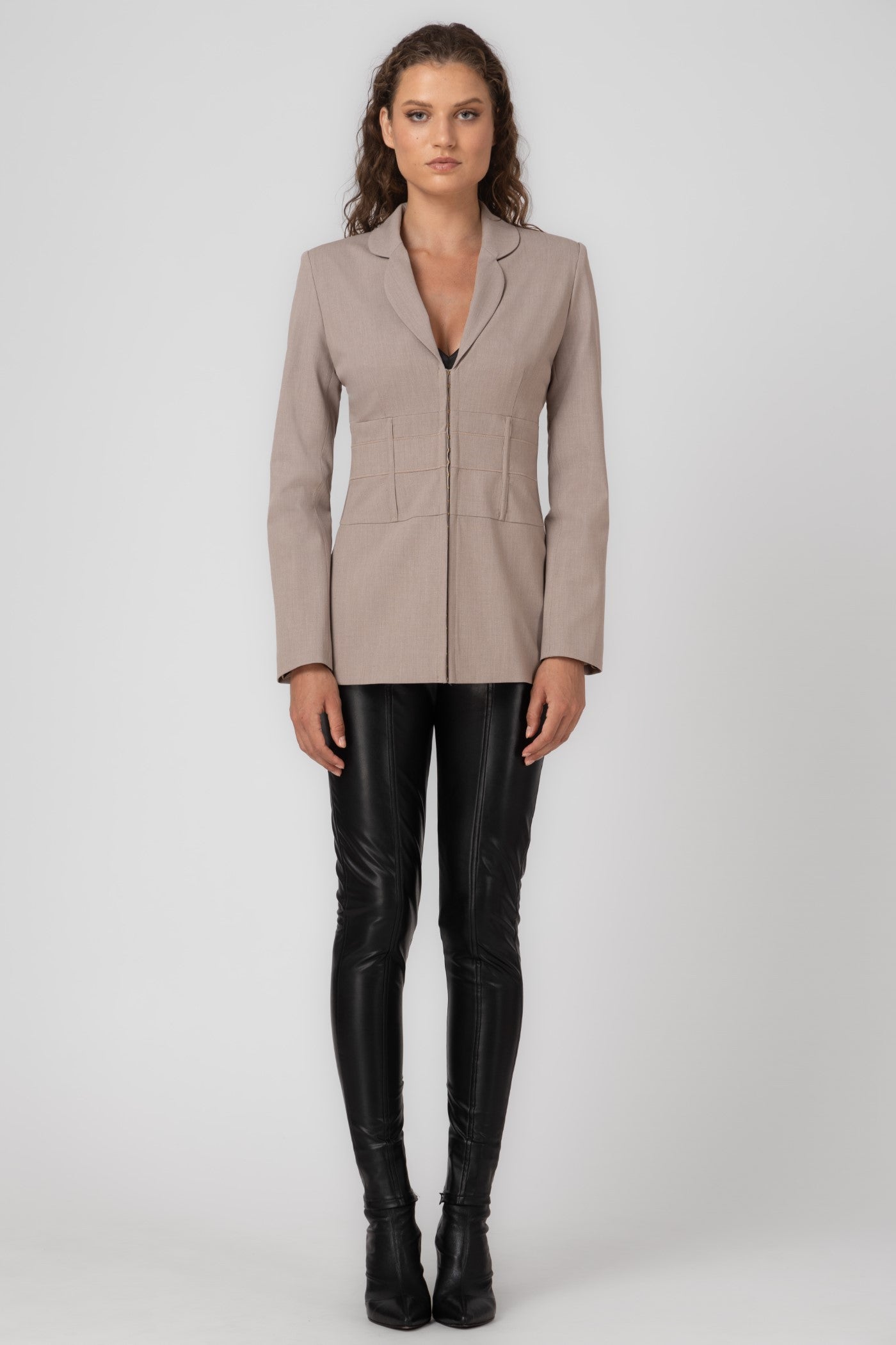 Tomboy Wool Blazer Sand