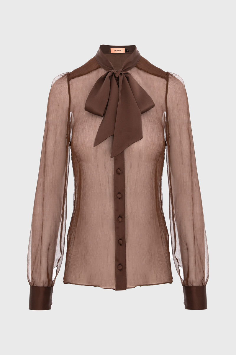 Breeze Blouse Brown