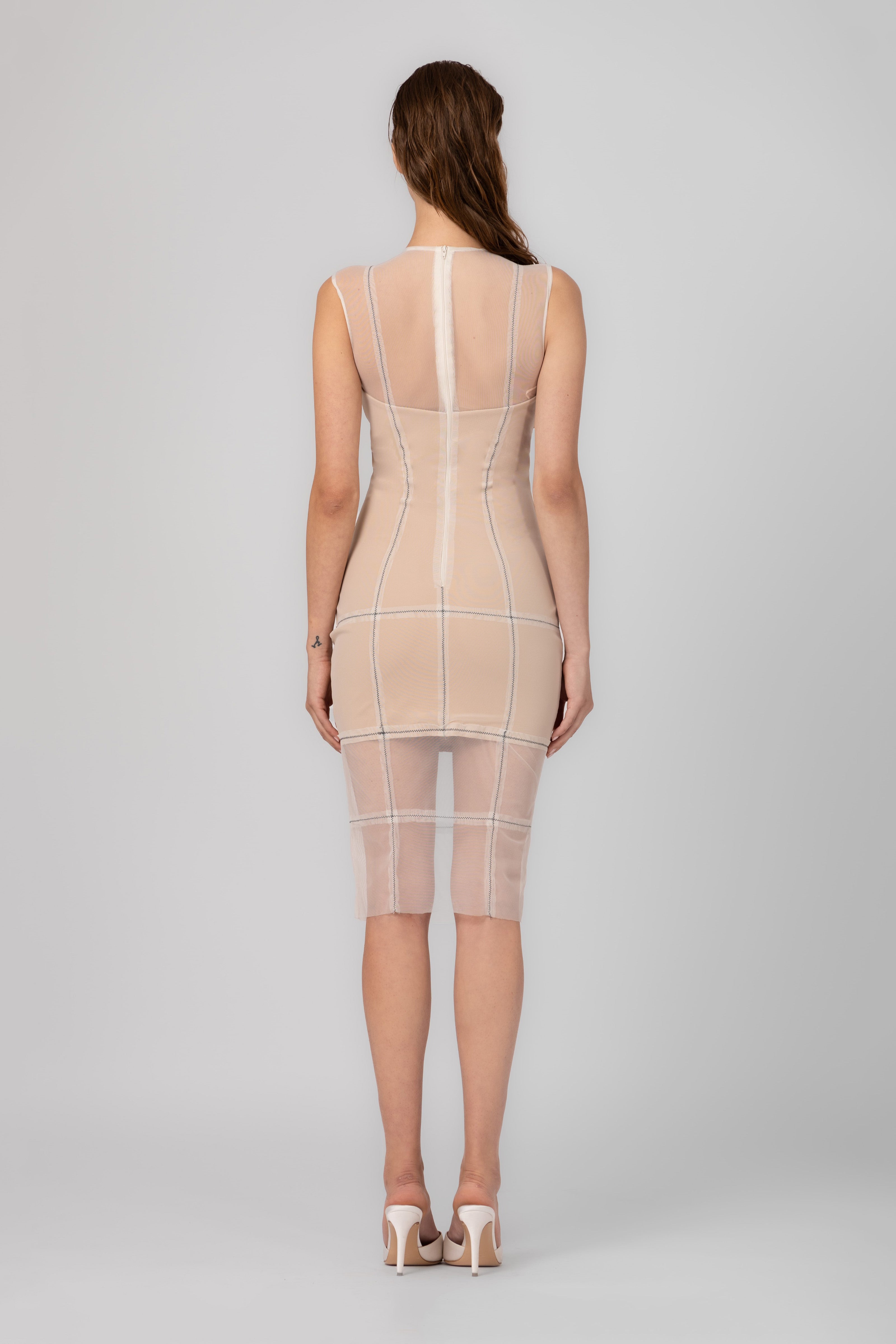 Figure Dress White