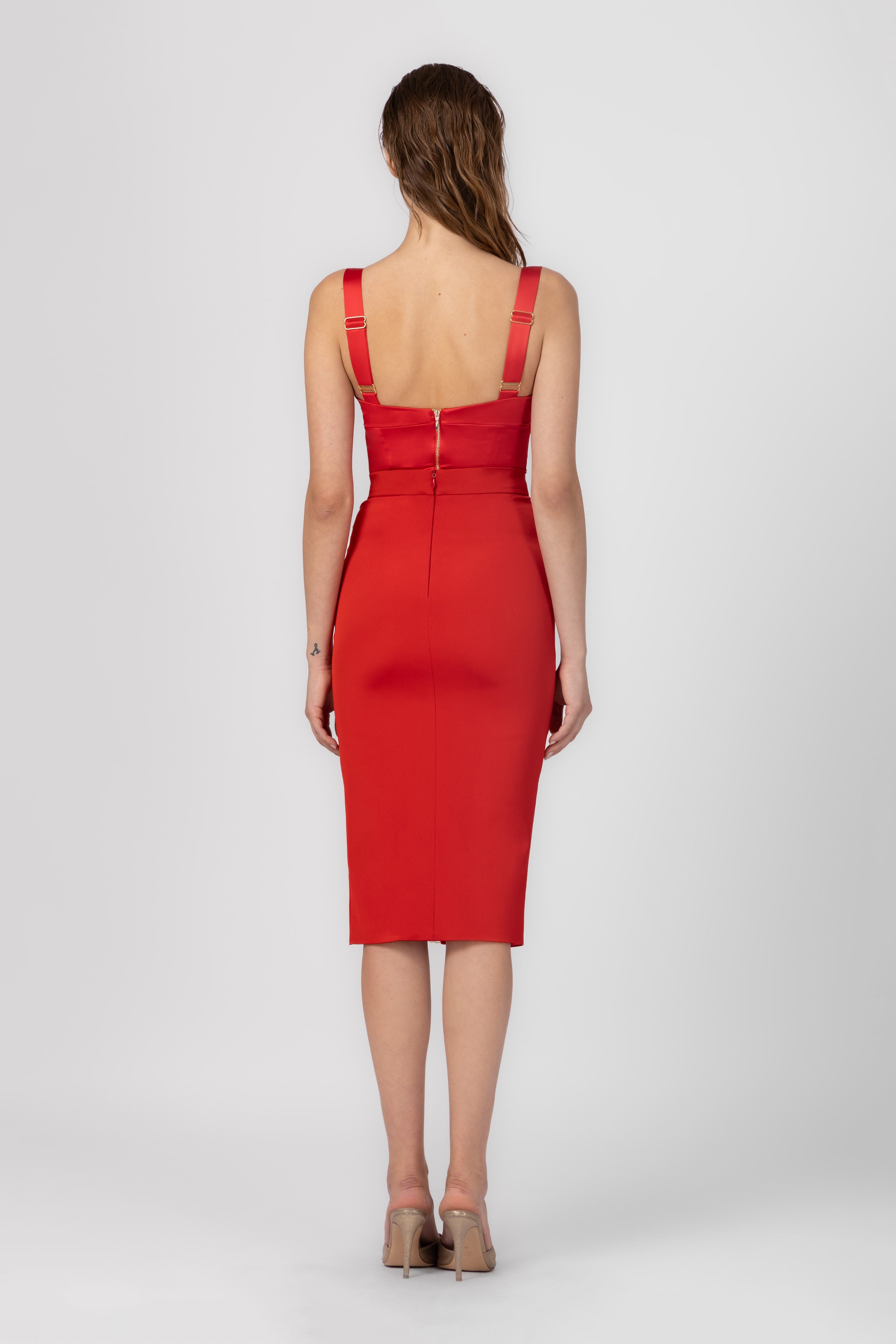 Ivy Skirt Red