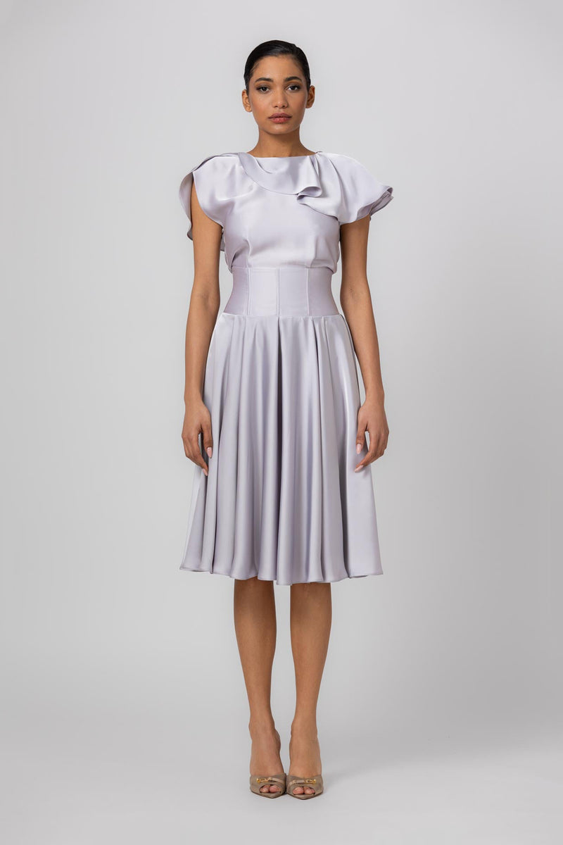 Flap Dress Gray