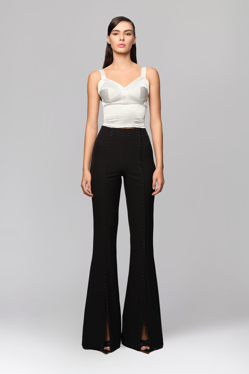 Snap Trousers Black