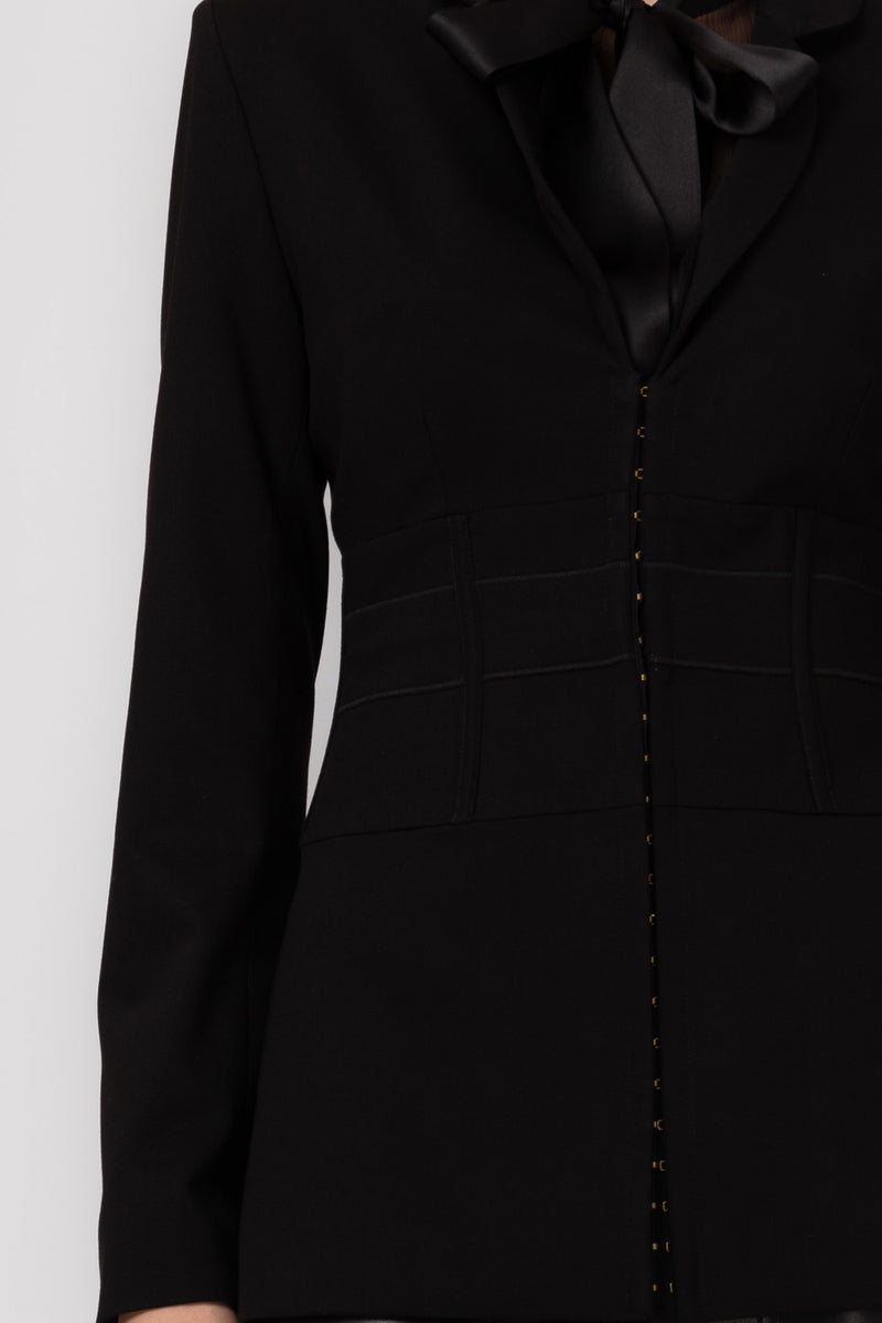 Tomboy Wool Blazer Black