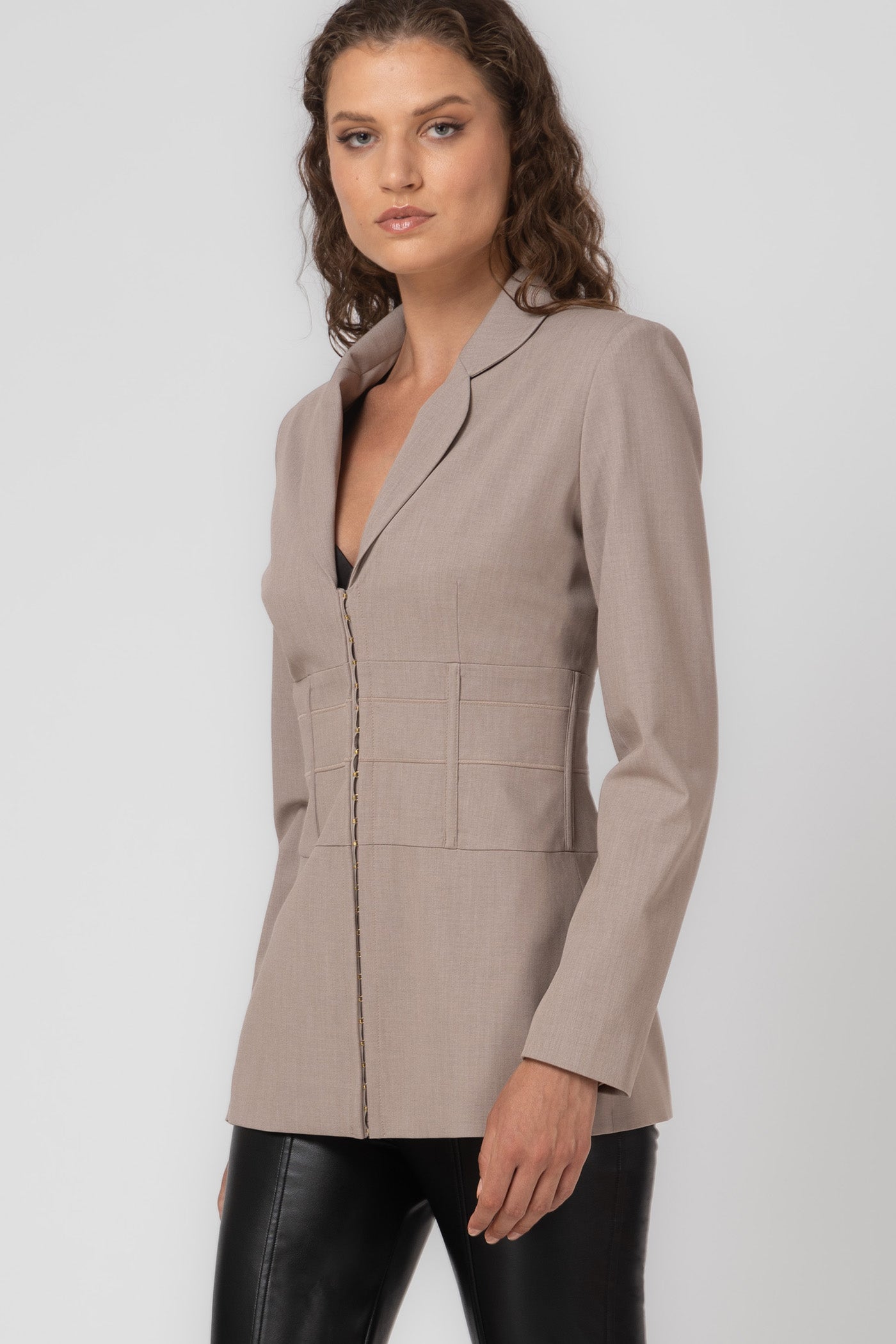 Tomboy Wool Blazer Sand