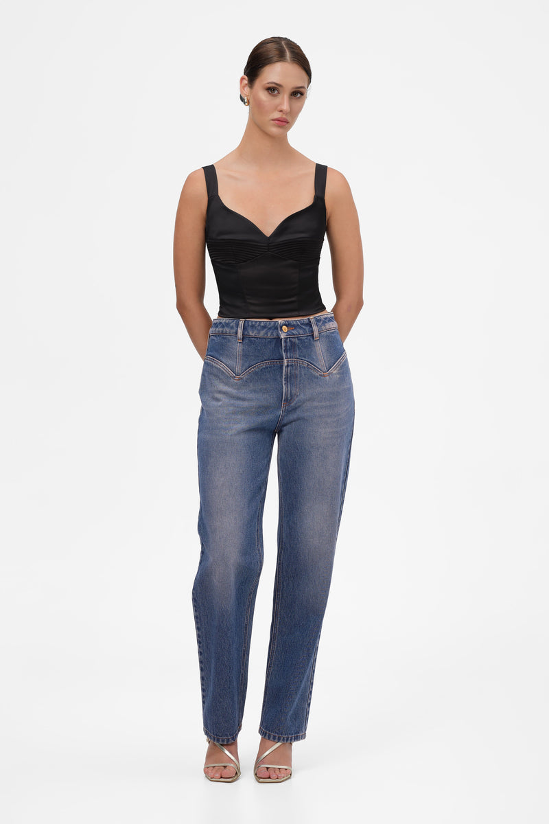 Haze Corset Black