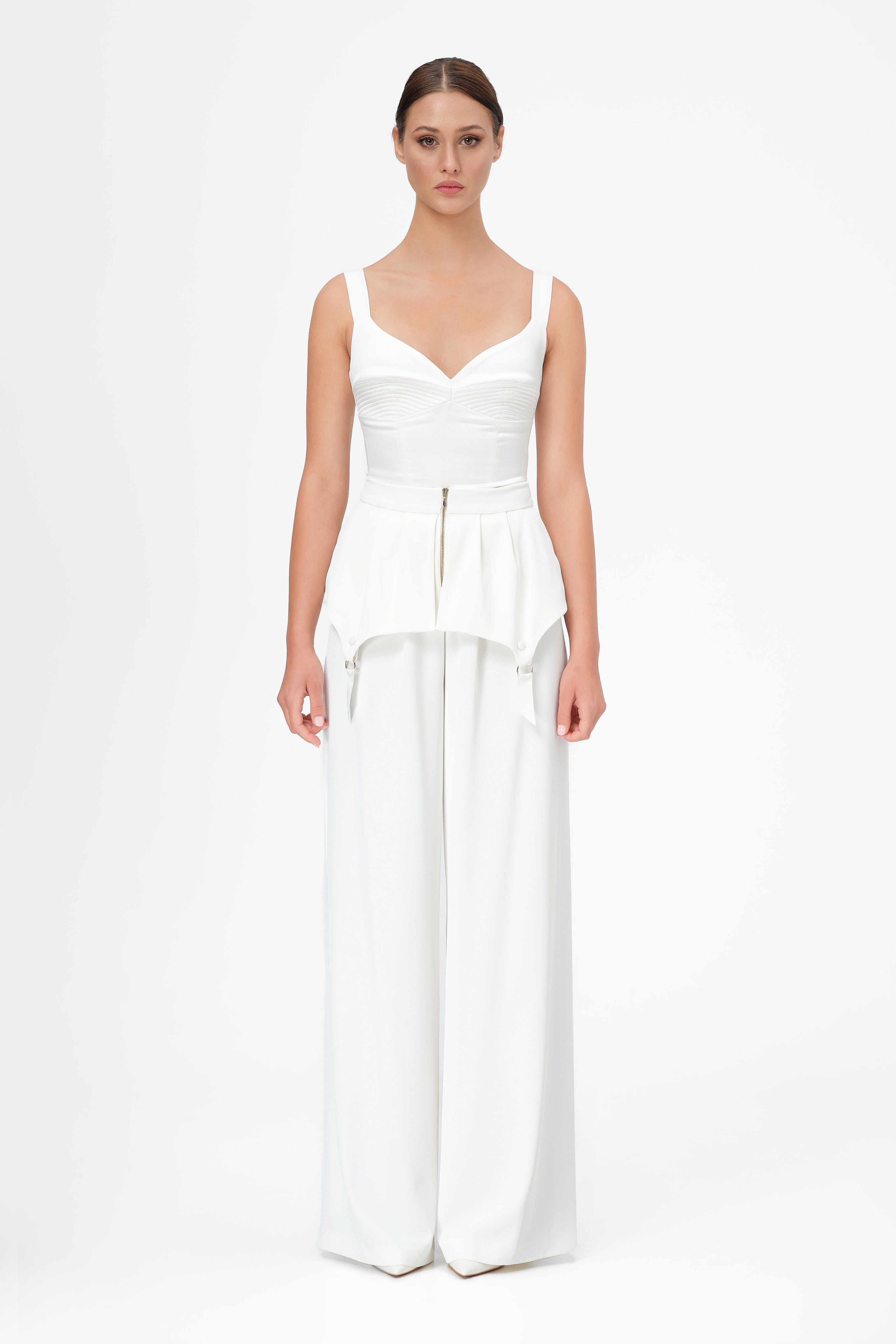 Haze Corset White