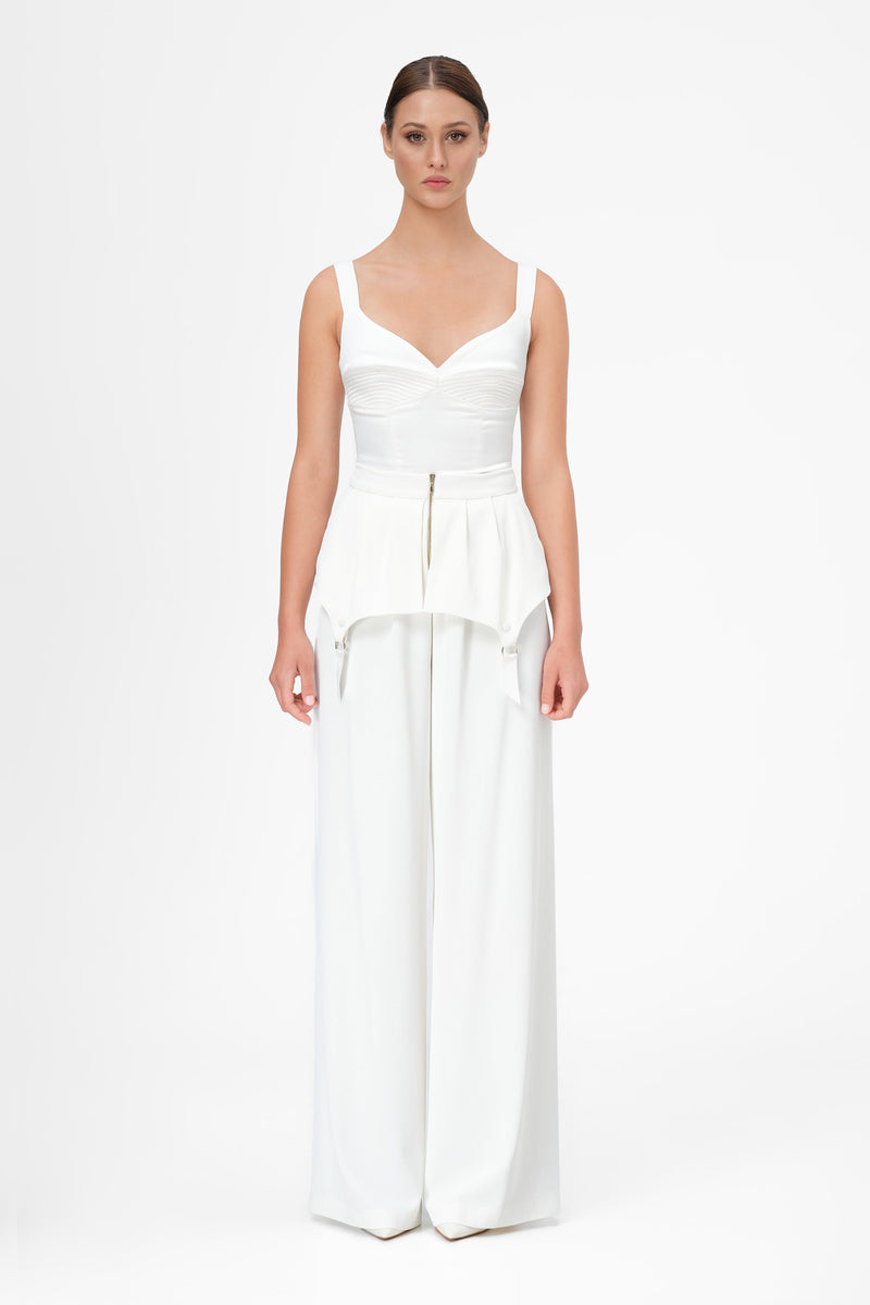 Haze Corset White