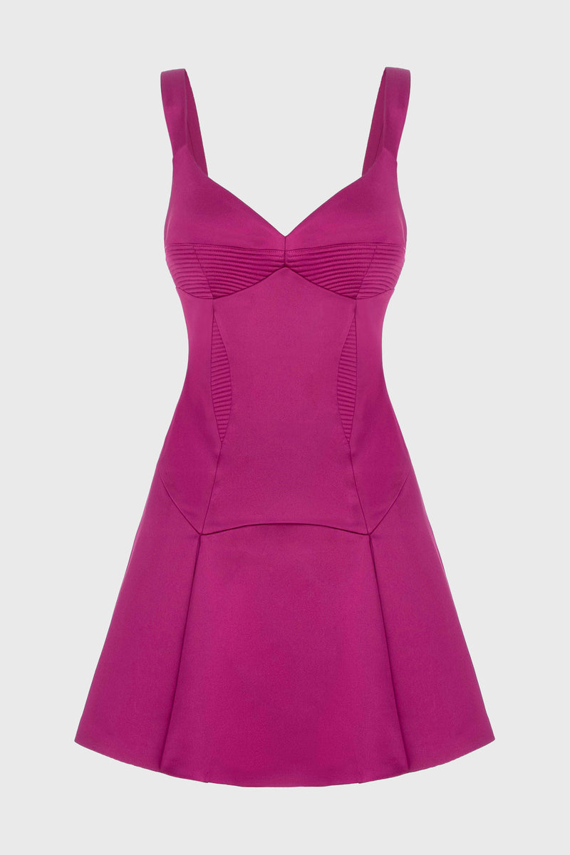 Haze Dress Raspberry Pink