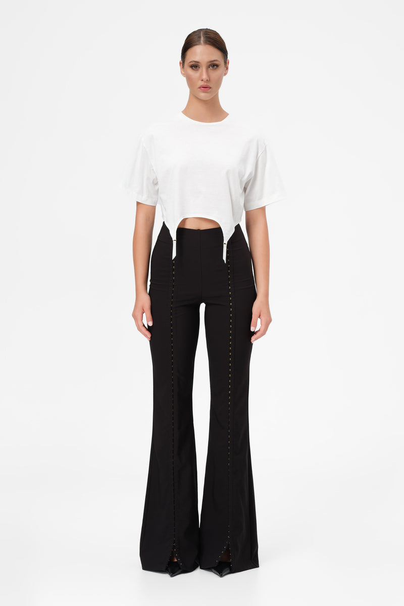 Snap Trousers Black