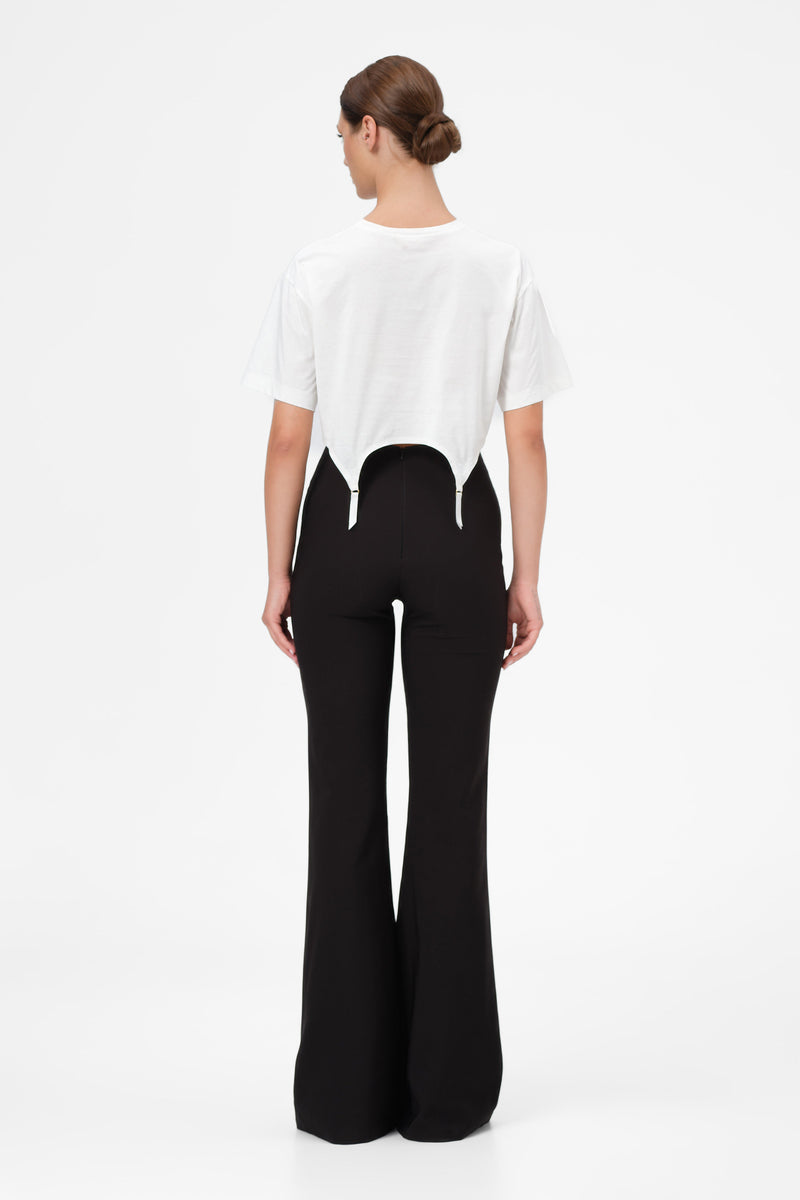 Snap Trousers Black