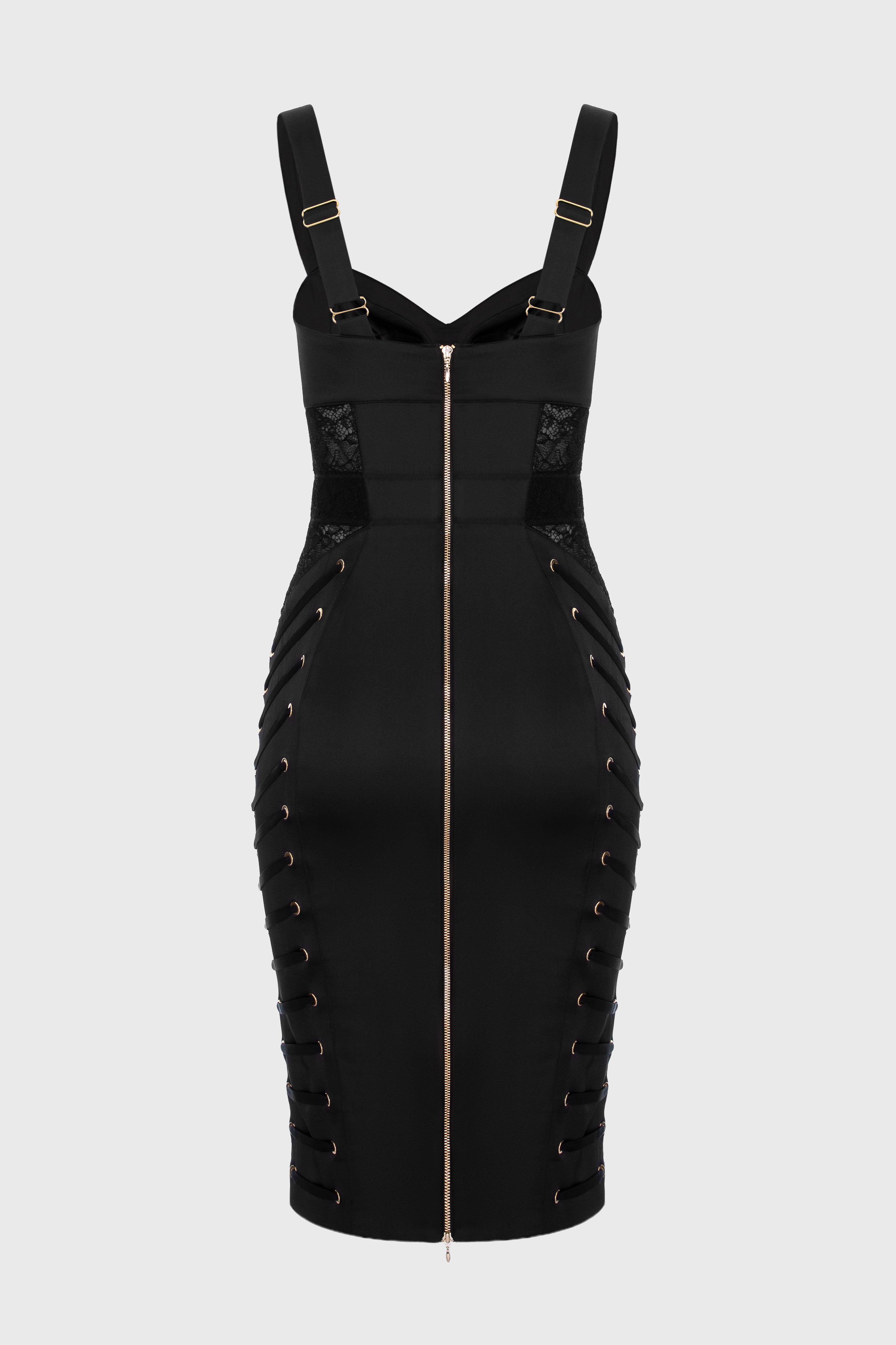 Zest Midi Dress Black